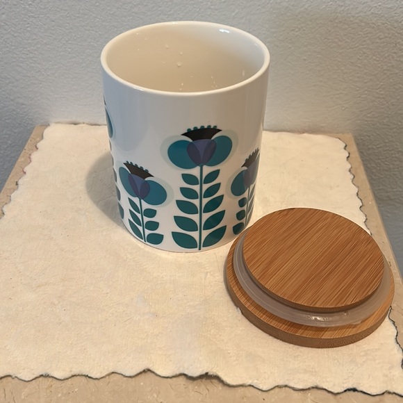 5”H x 4.25D with sealed lid “Sweet Living” jar - Picture 2 of 5